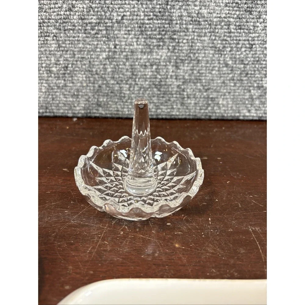 Lot of 3~Trinket Box, Ring Holder‎ and Jewelry Tray